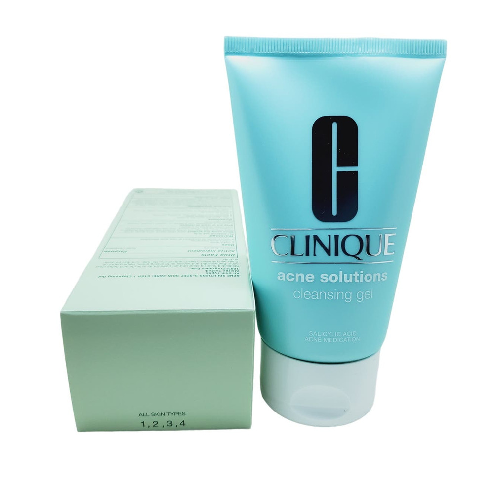 Clinique Acne Solutions Cleansing Gel 4.2 OZ - Picture 3 of 3